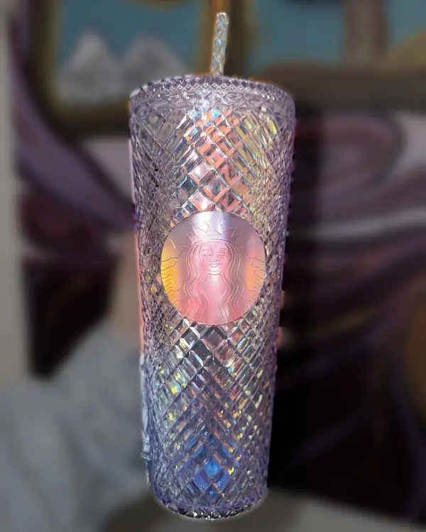 Vaso Starbucks original Lavanda iridiscente, jeweled