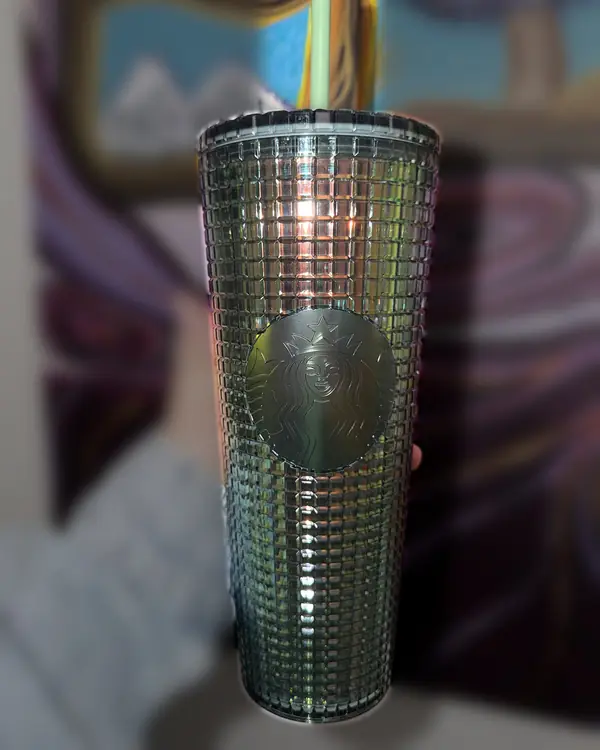 Vaso Starbucks original Verde ahumado, grid